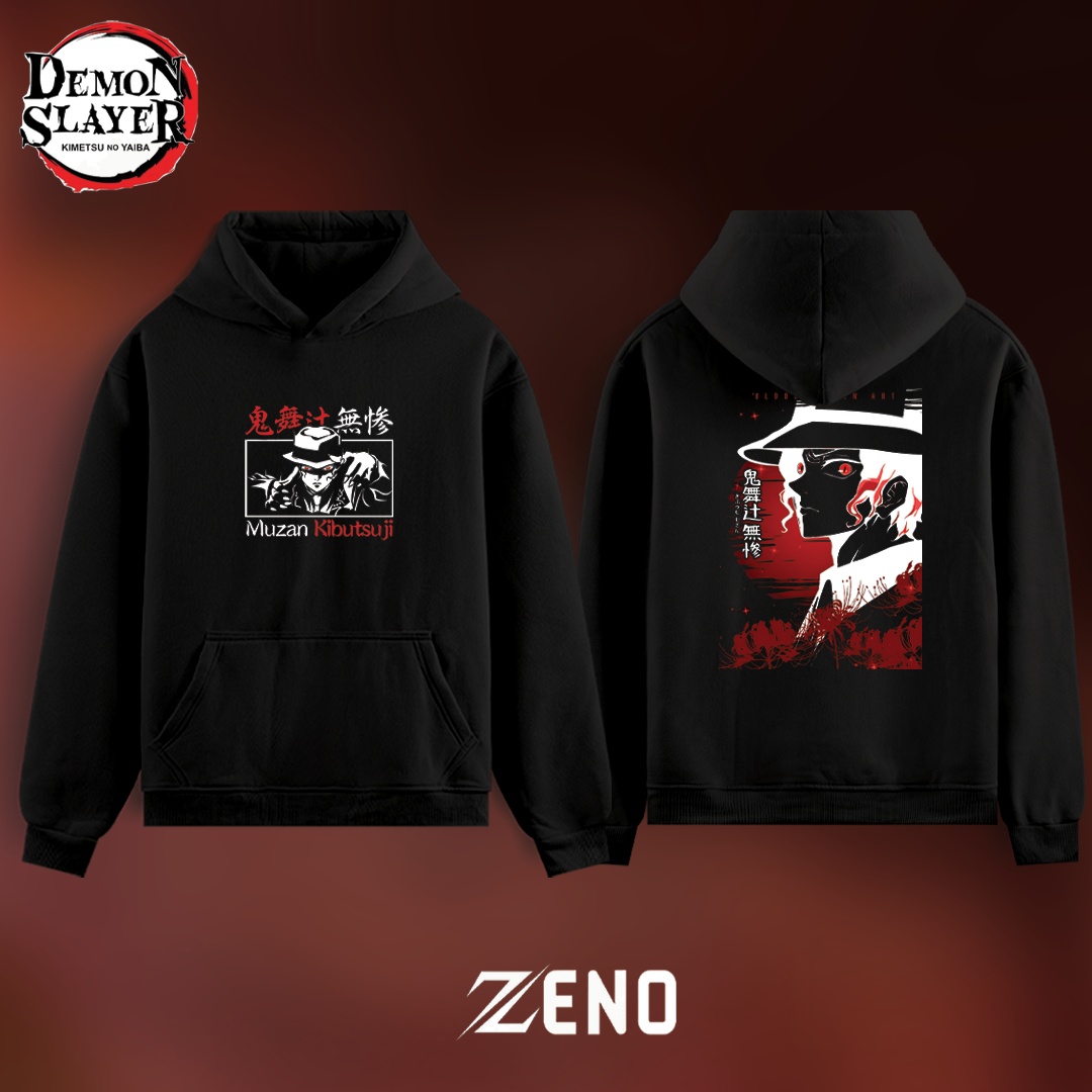 Hoodie Kibutsuji Muzan