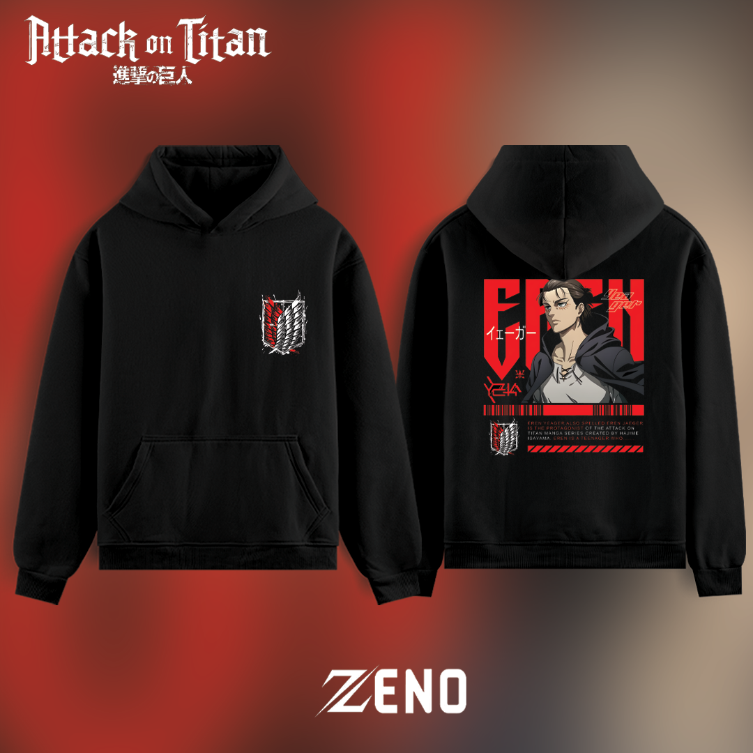 Hoodie Eren Yeager