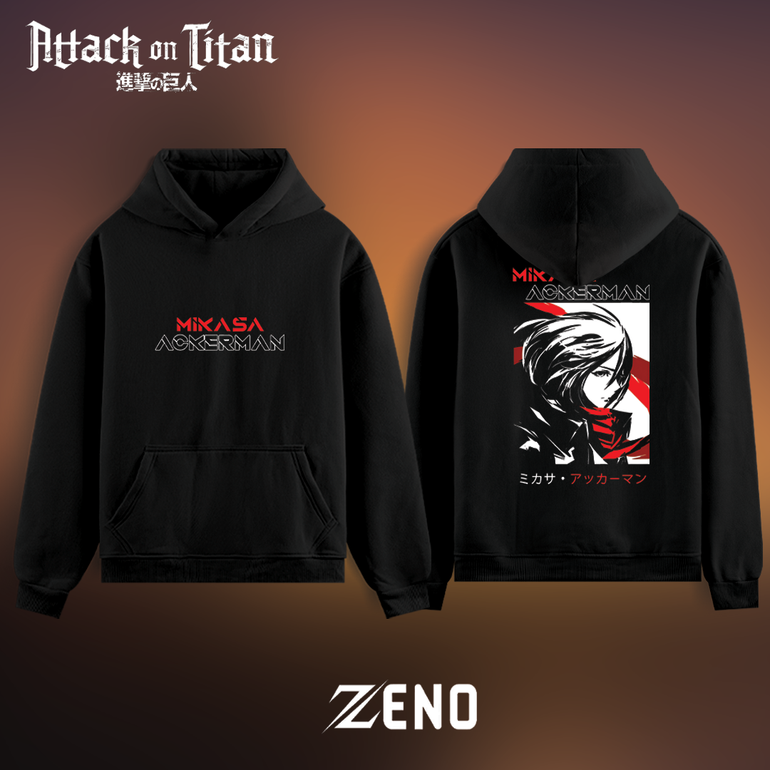 Hoodie Mikasa Ackerman